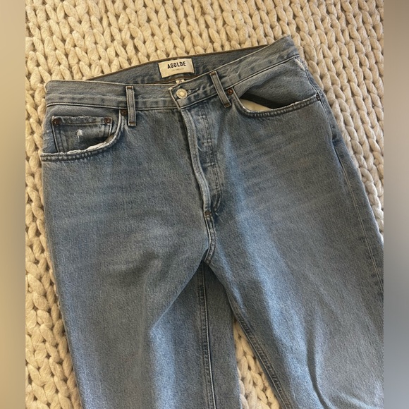 Agolde Lana straight in riptide size 28 - Picture 3 of 4